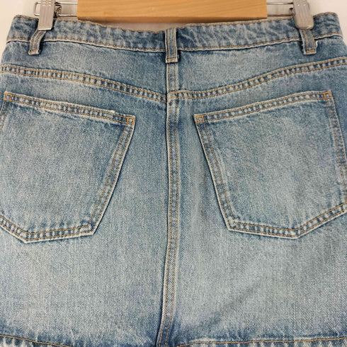 ザラ ZARA ローライズミニデニムスカート レディース JPN:S