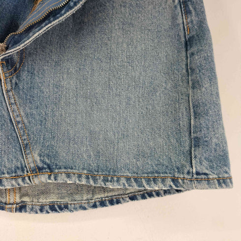 ザラ ZARA ローライズミニデニムスカート レディース JPN:S