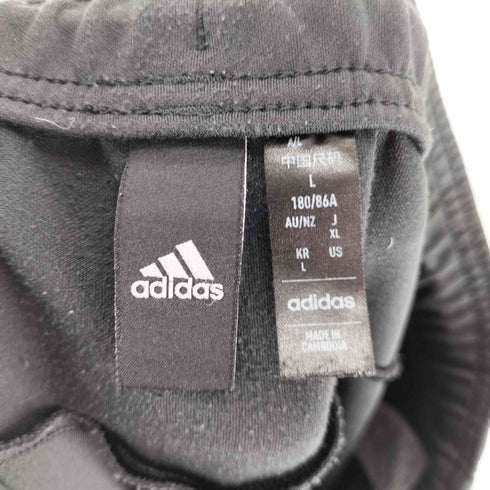 アディダス adidas スリーストライプス ダブルニット トラックパンツ メンズ JPN:L