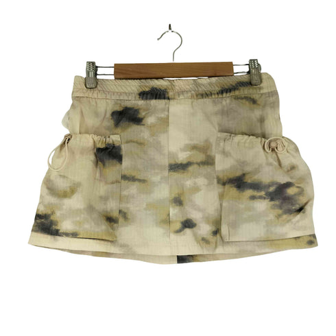 ザラ ZARA カモフラ カーゴミニスカート レディース JPN:M