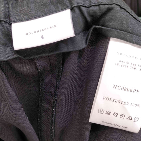 ノーコントロールエアー NO CONTROL AIR ストレッチオクタグラムタックイージーパンツ レディース JPN:4