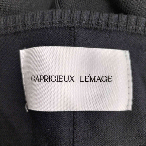 カプリシュレマージュ CAPRICIEUX LEMAGE フリルボタンチビ袖カーディガン レディース FREE