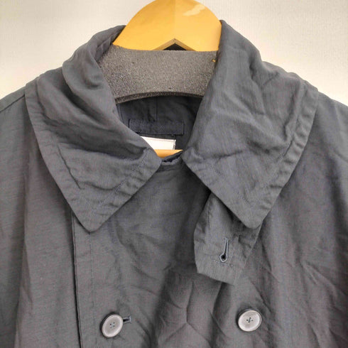 DDUD Polyester Light Taffeta Coat ポリエステルライトタフタ 高温高圧製品染め Pコート レディース JPN:5