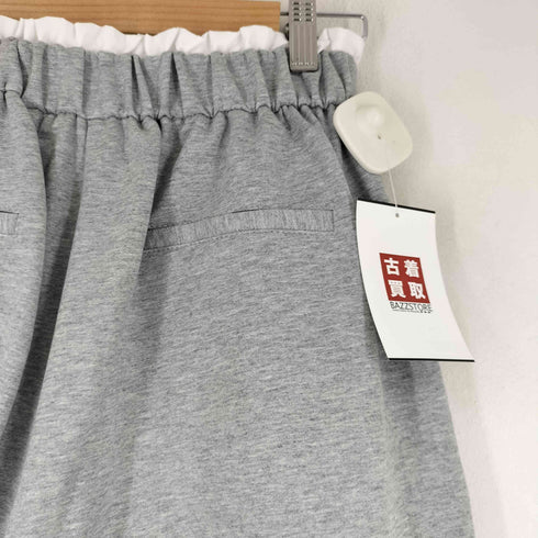 callautia レイヤードデザイン スウェットパンツ レディース