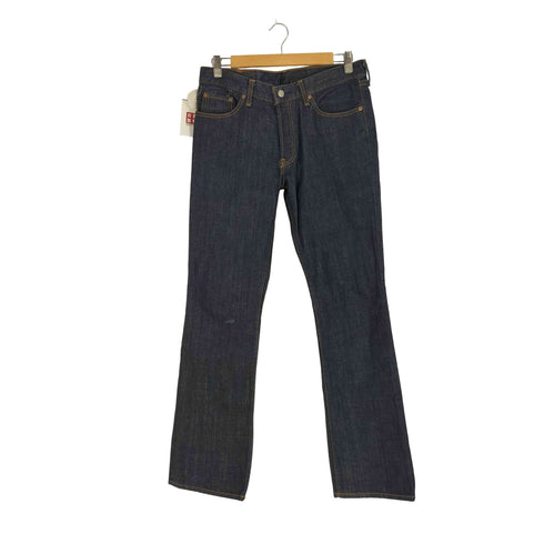 リーバイス Levis 00S 日本製 557-03 ボタンフライ ローライズ ブーツカットデニム 濃紺 メンズ W33/L33