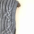 ザラ ZARA メタリックケーブル編み ノースリーブ レディース import:S