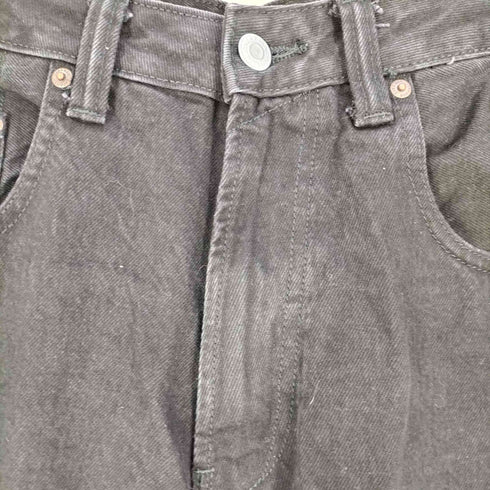 ザラ ZARA バギーフィット ブラックデニムパンツ メンズ 38