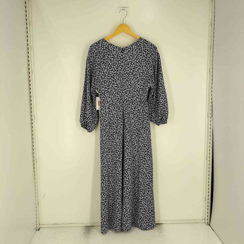 アルアバイル allureville 花柄 Vネック 長袖ワンピース レディース JPN:2