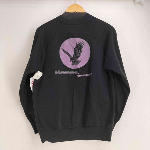 アンビル Anvil 80S 両面プリントラグランスリーブスウェット メンズ import:L