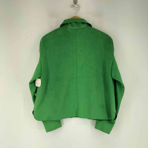 ザラ ZARA フェイクスエードシャツ レディース import:S