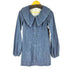 ザラ ZARA デニムシャツワンピース レディース import:XS