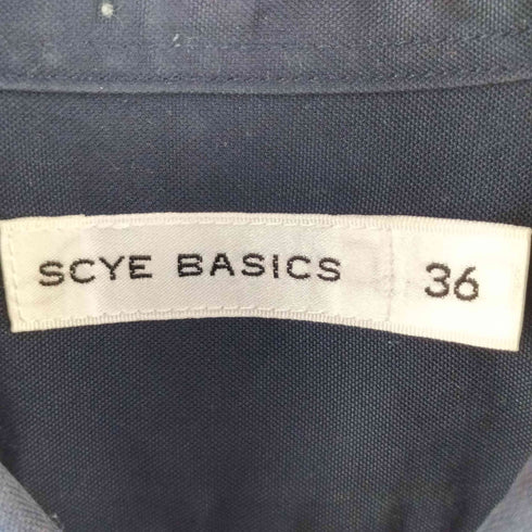 サイベーシックス SCYE BASICS サイ刺繍入り BDシャツ メンズ 36
