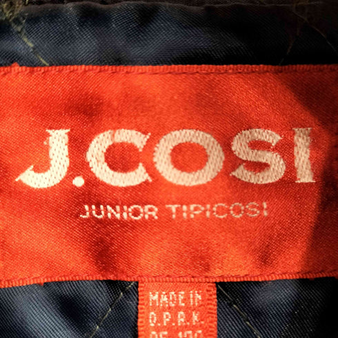 J.COSI 胸元刺繍 中綿スタジャン メンズ