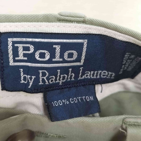 ポロバイラルフローレン Polo by RALPH LAUREN 5ポケット ノータック コットンスラックス メンズ 32/32