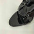 ザラ ZARA フローラル レザーハイヒールサンダル レディース EUR:35