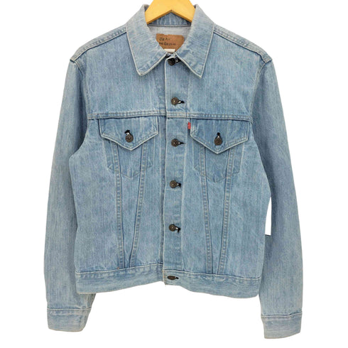 リーバイス Levis 70s USA製 スモールE 均等V ボタン裏52刻印 70505-0213 4th デニム トラッカージャケット メンズ 40