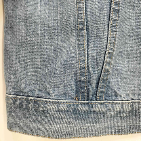 リーバイス Levis 70s USA製 スモールE 均等V ボタン裏52刻印 70505-0213 4th デニム トラッカージャケット メンズ 40