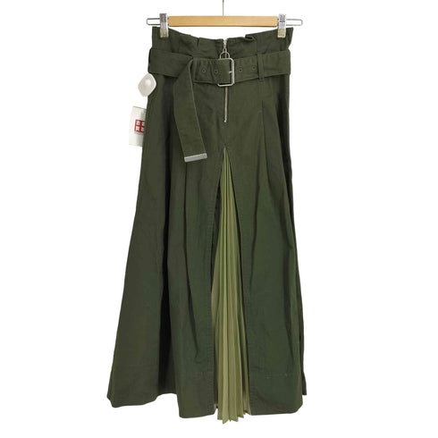 チャオパニック Ciaopanic プリーツ切替レイヤードスカート レディース FREE