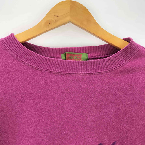 ケンゾーゴルフ KENZO GOLF 両面 ロゴ 刺繍 クルーネック スウェット メンズ JPN:3