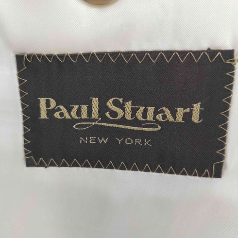 ポールスチュアート Paul Stuart リネン100 チェック柄 2Bジャケット メンズ A4