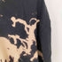 studio ブリーチ加工 グランジ総柄 クルーネック半袖Tシャツ アメカジ メンズ XL