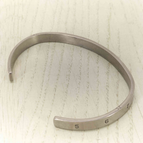 メゾンマルジェラ Maison Margiela ナンバリングカフブレスレット メンズ 5