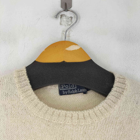 ポロバイラルフローレン Polo by RALPH LAUREN 90S スモールポニー刺繍 ウールニット レディース JPN:L