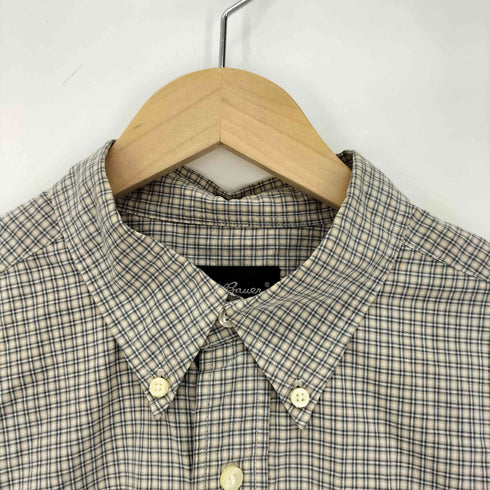 エディーバウアー Eddie Bauer チェック柄 ボタンダウン シャツ メンズ import:L