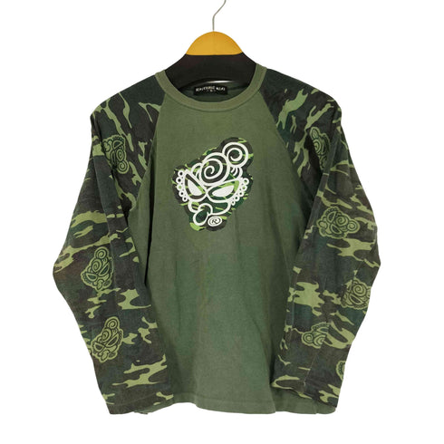 ヒステリックグラマーミニ HYSTERIC GLAMOUR MINI アームカモ プリント カットソー レディース JPN:S