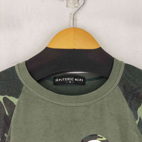 ヒステリックグラマーミニ HYSTERIC GLAMOUR MINI アームカモ プリント カットソー レディース JPN:S