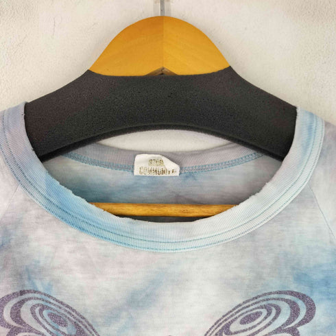 オゾンコミュニティー OZONE COMMYUNITY 90S バタフライプリント タイダイ L/S カットソー レディース