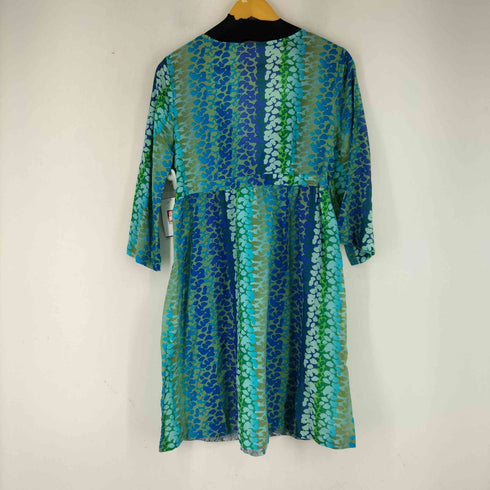 ダイアンフォンファステンバーグ DIANE VON FURSTENBERG シルク混 総柄 ワンピース レディース JPN:S