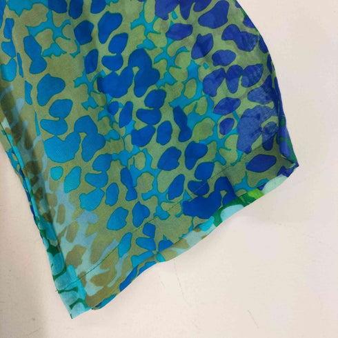ダイアンフォンファステンバーグ DIANE VON FURSTENBERG シルク混 総柄 ワンピース レディース JPN:S
