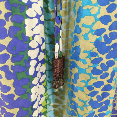 ダイアンフォンファステンバーグ DIANE VON FURSTENBERG シルク混 総柄 ワンピース レディース JPN:S