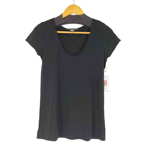 バナナリパブリック BANANA REPUBLIC 90S レーヨン Uネックカットソー レディース JPN:S