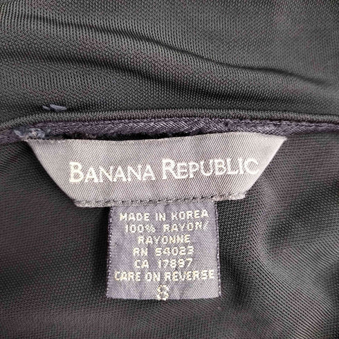 バナナリパブリック BANANA REPUBLIC 90S レーヨン Uネックカットソー レディース JPN:S