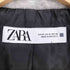 ザラ ZARA フーディ レイヤード ジャケット パーカー メンズ import:M