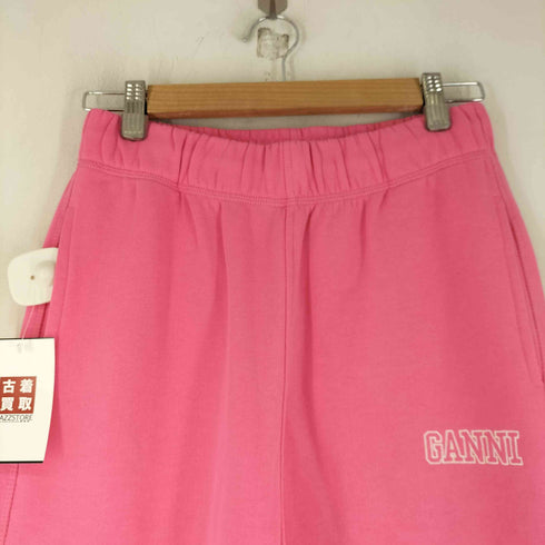 ガニー Ganni ロゴ刺繍 スウェットパンツ レディース JPN:XS