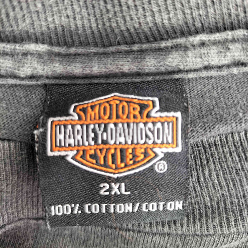 ハーレーダビッドソン HARLEY-DAVIDSON 両面プリント S/S Tシャツ メンズ import:XXL