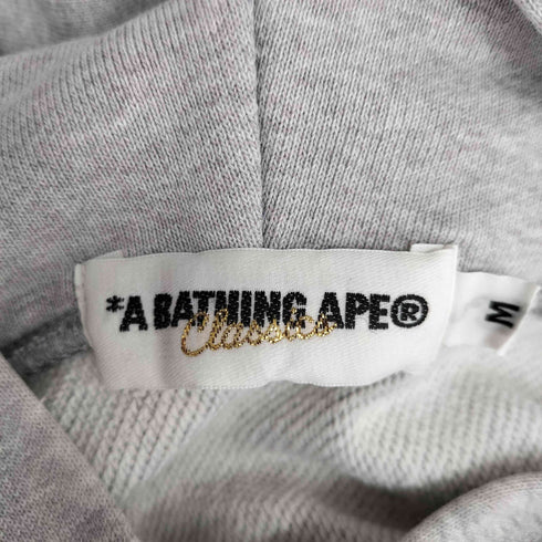 アベイシングエイプ A BATHING APE Emblem Full Zip Hoodie メンズ JPN:M