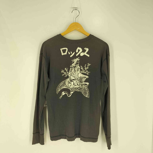 オゾンロックス OZONE ROCKS 福 遊女 バックプリント L/S Tシャツ メンズ