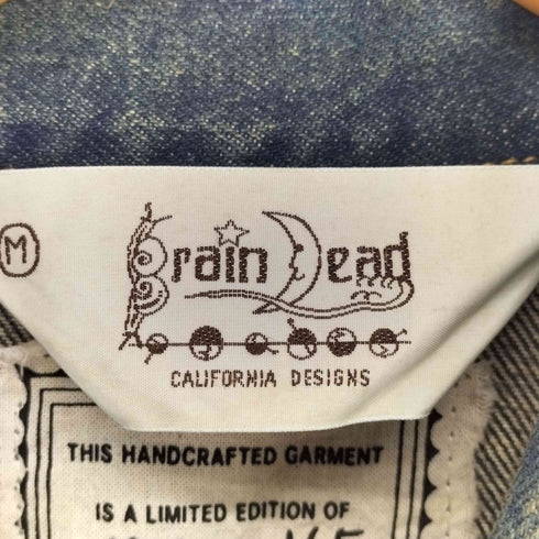 ブレインデッド BRAIN DEAD 2nd デニムトラッカージャケット メンズ M