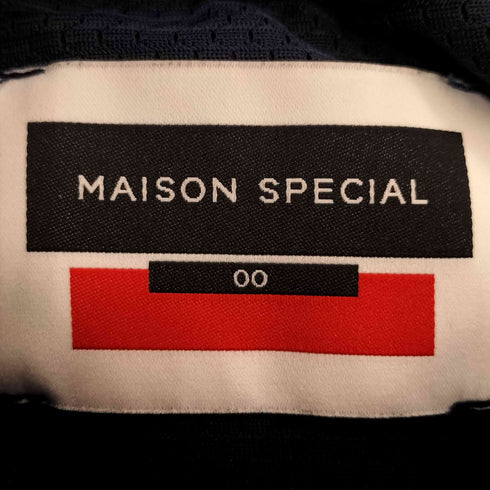 メゾンスペシャル MAISON SPECIAL 23AW Crochet Side Line Prime-Wide Easy Pants/プライムワイドクロシェサイドライントラックパンツ メンズ JPN:0