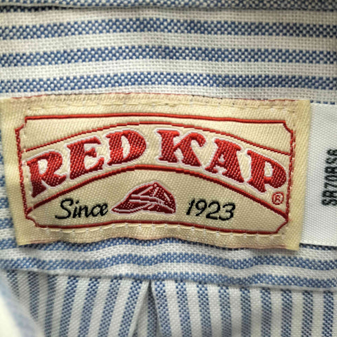 レッドキャップ RED KAP ワッペン ストライプシャツ メンズ