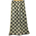 マチュアリー maturely Glitter Check Maxi グリッター チェック マキシ スカート レディース