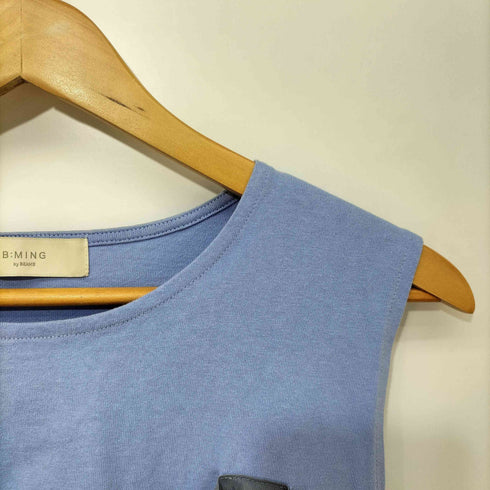 ビーミングバイビームス B:MING by BEAMS 24SS メッシュ ノースリーブ トップス レディース JPN:M