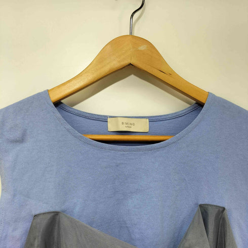 ビーミングバイビームス B:MING by BEAMS 24SS メッシュ ノースリーブ トップス レディース JPN:M