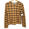 レイビームス Ray BEAMS 25AW アーガイルプリント クルーネック トップス レディース