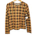 レイビームス Ray BEAMS 25AW アーガイルプリント クルーネック トップス レディース