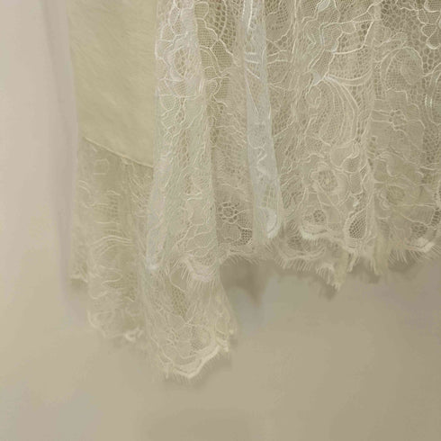 レイビームス Ray BEAMS 26SS レース キリカエ フレア スリーブ シャツ レディース